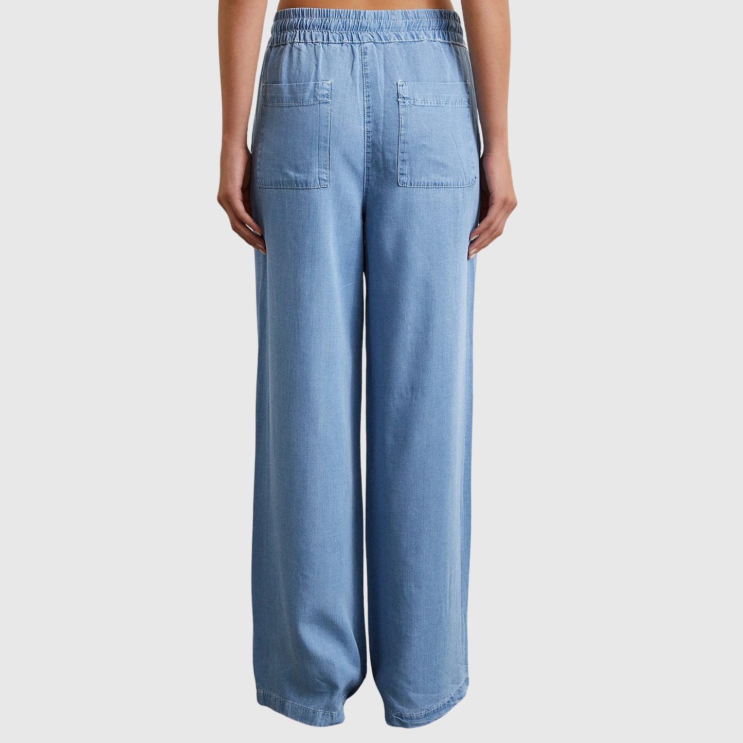 Davy D. Elastic Waist Denim Trousers