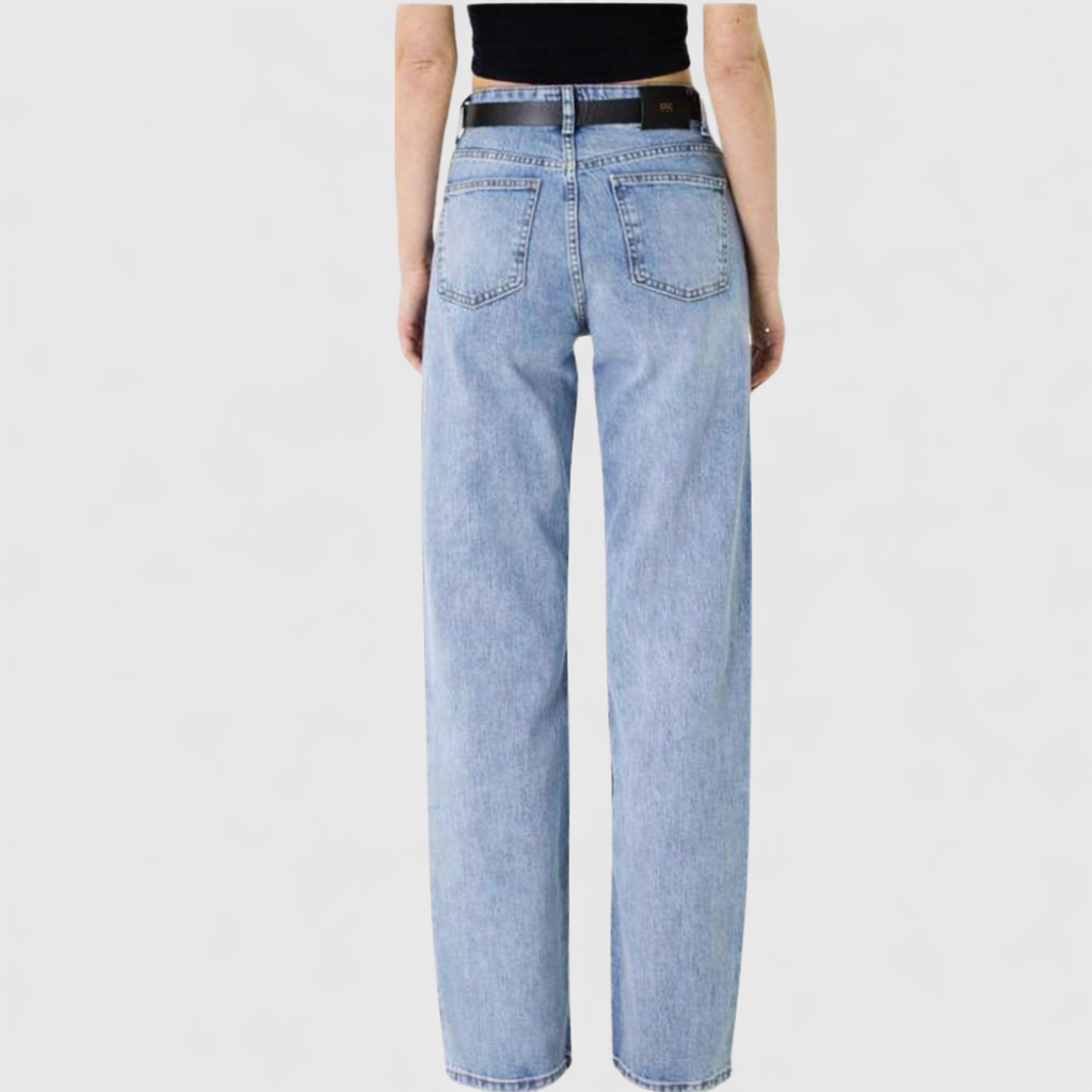 Wide Leg  Denim Jeans- 1209