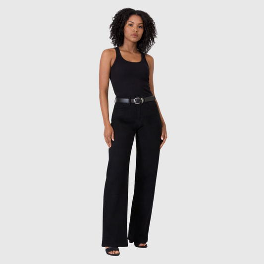 Wide Leg Denim Jeans- 1209