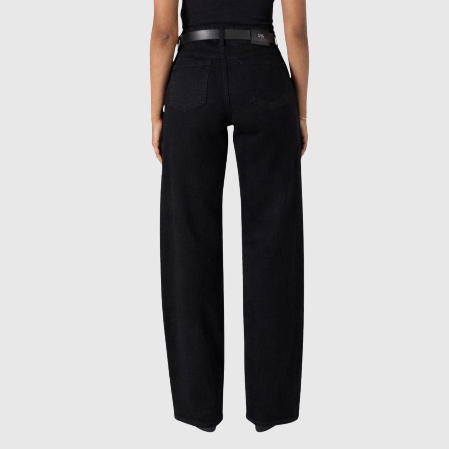 Wide Leg Denim Jeans- 1209