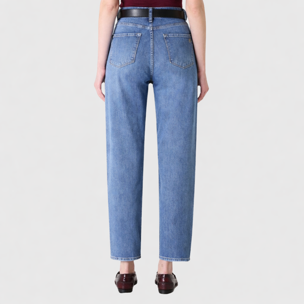 Regular Mom Fit Denim Jeans- 1646