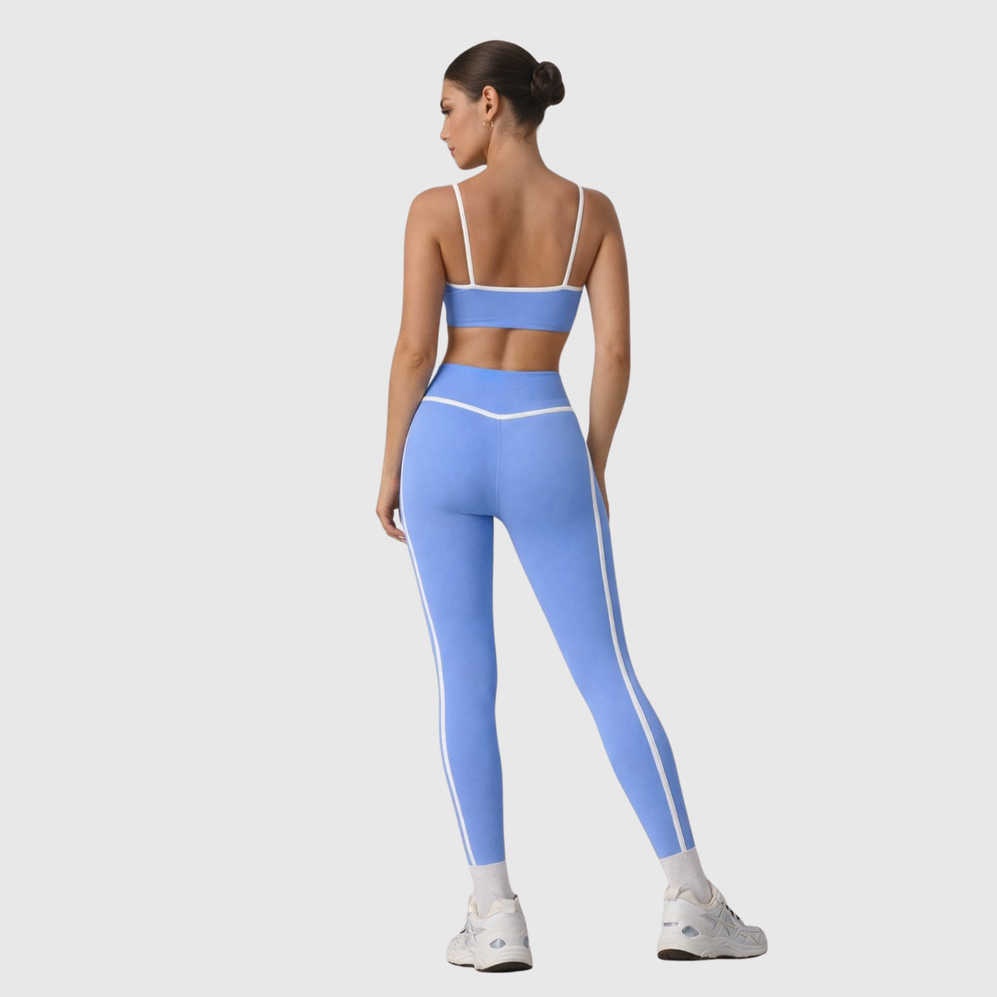 Davy D. Bra & Leggings Set with Pipping