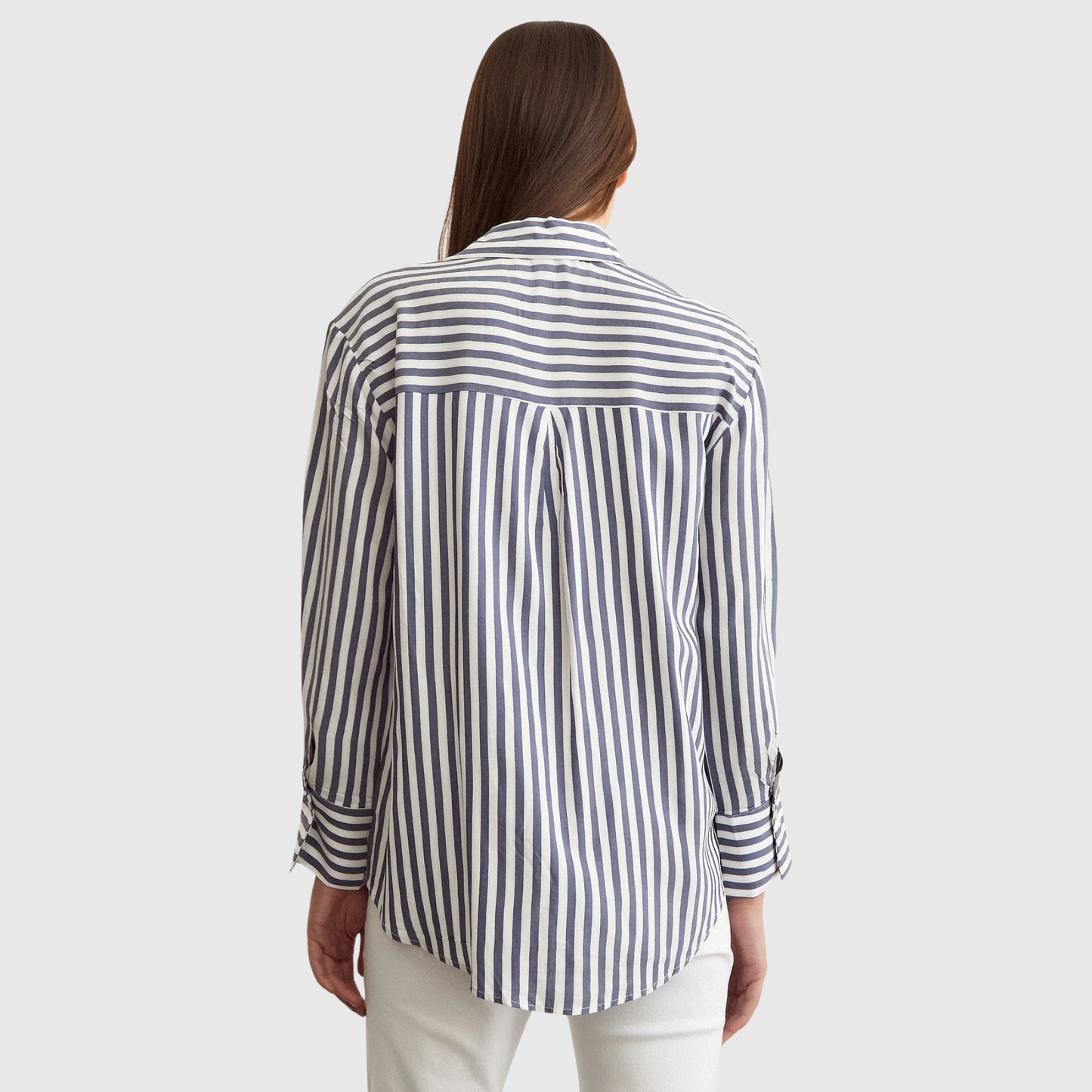 Davy D. Long Sleeve Striped Shirt