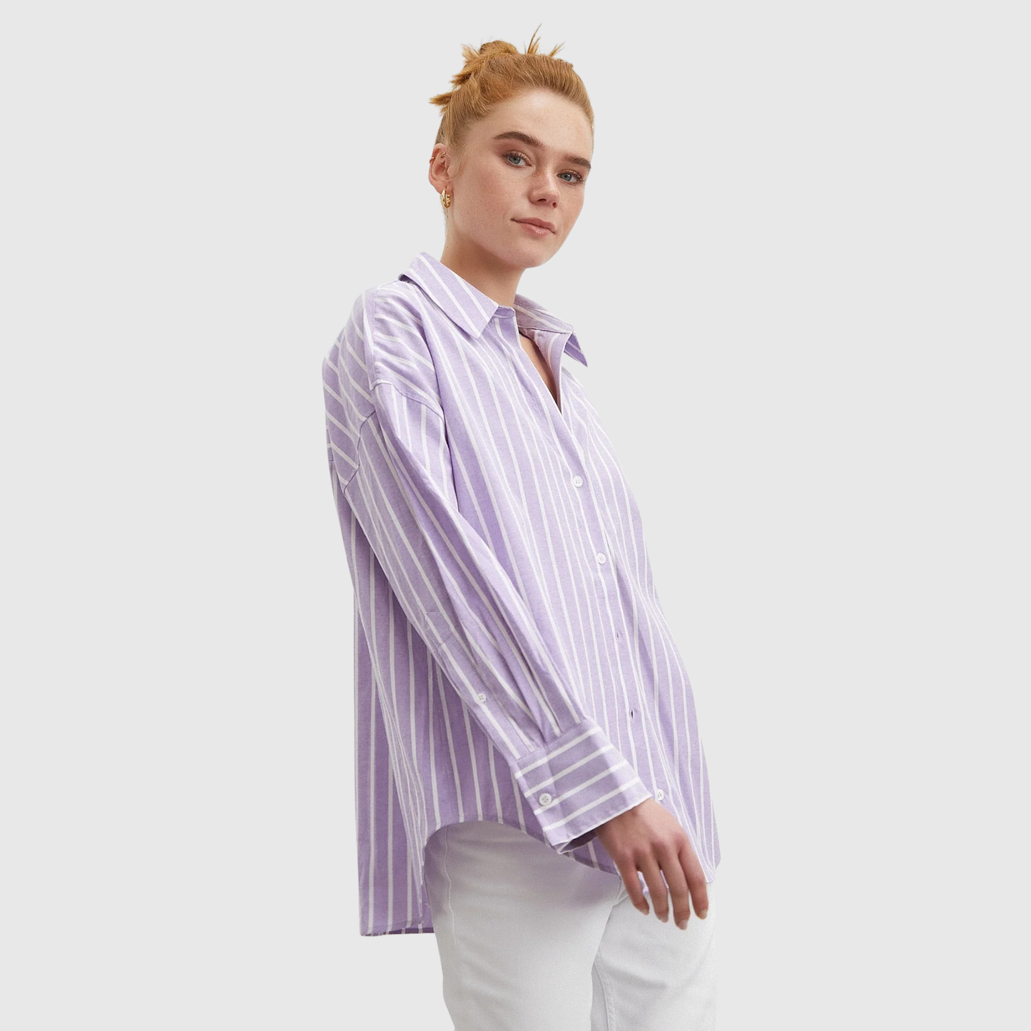 Davy D. Long Sleeve Striped Shirt