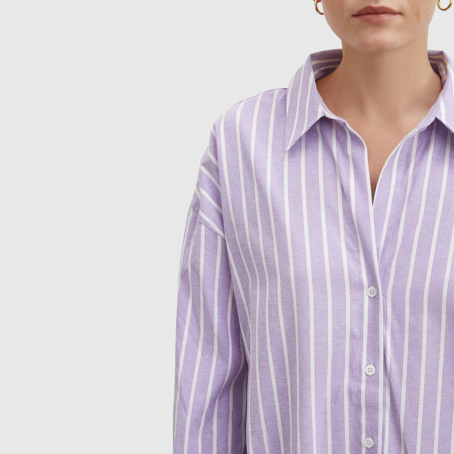 Davy D. Long Sleeve Striped Shirt