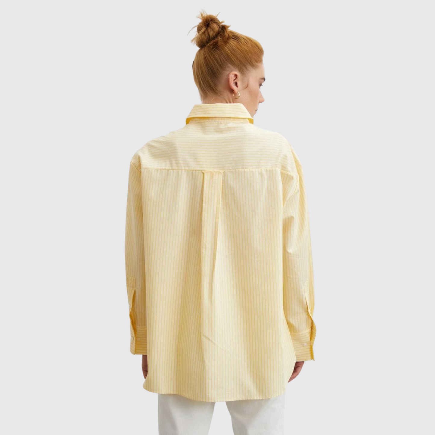 Davy D. Striped Oversized Poplin Shirt