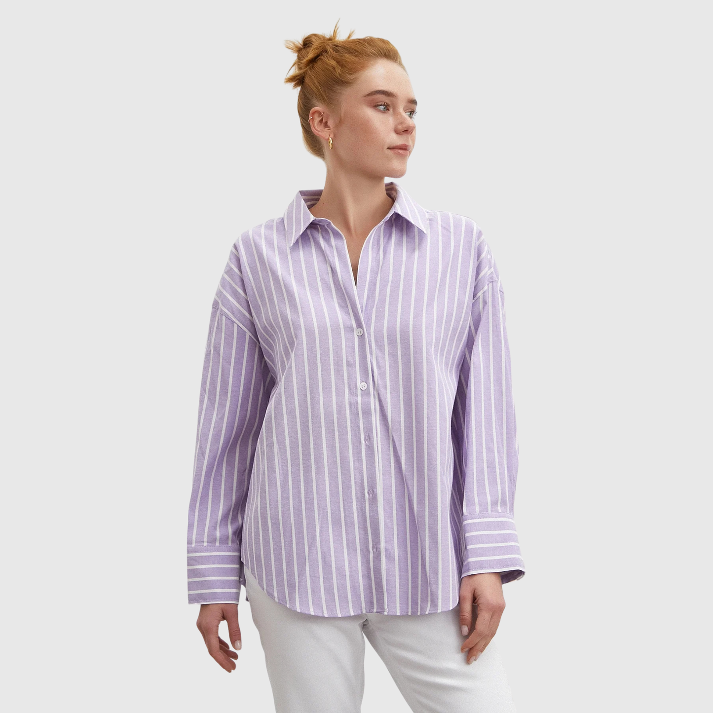Davy D. Long Sleeve Striped Shirt
